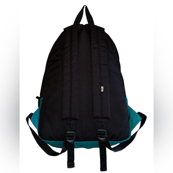 Vans Off The Wall Realm Colorblock Patchwork Medium Size Backpack Book Pockets - Picture 9 of 12